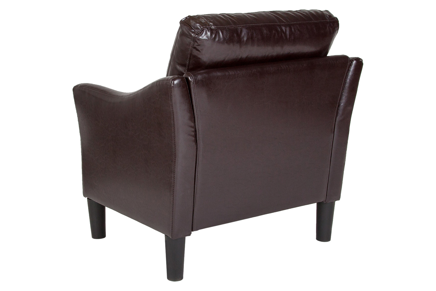 BLNK Asti LeatherSoft Upholstered Chair - Brown