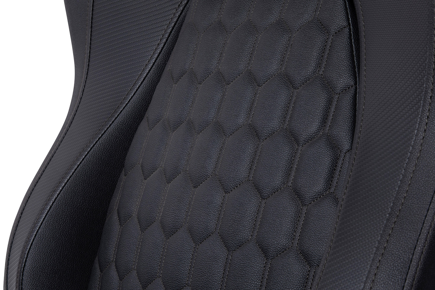 BLNK Falco Ergonomic Black High-Back Adjustable Gaming Chair with 4D Armrests, Headrest Pillow, and Adjustable Lumbar Support - with Black Stitching
