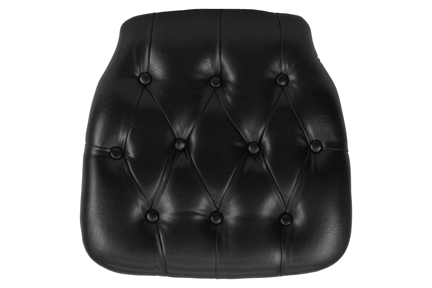 BLNK - Louise Vinyl Hard Tufted Chiavari Chair Cushion