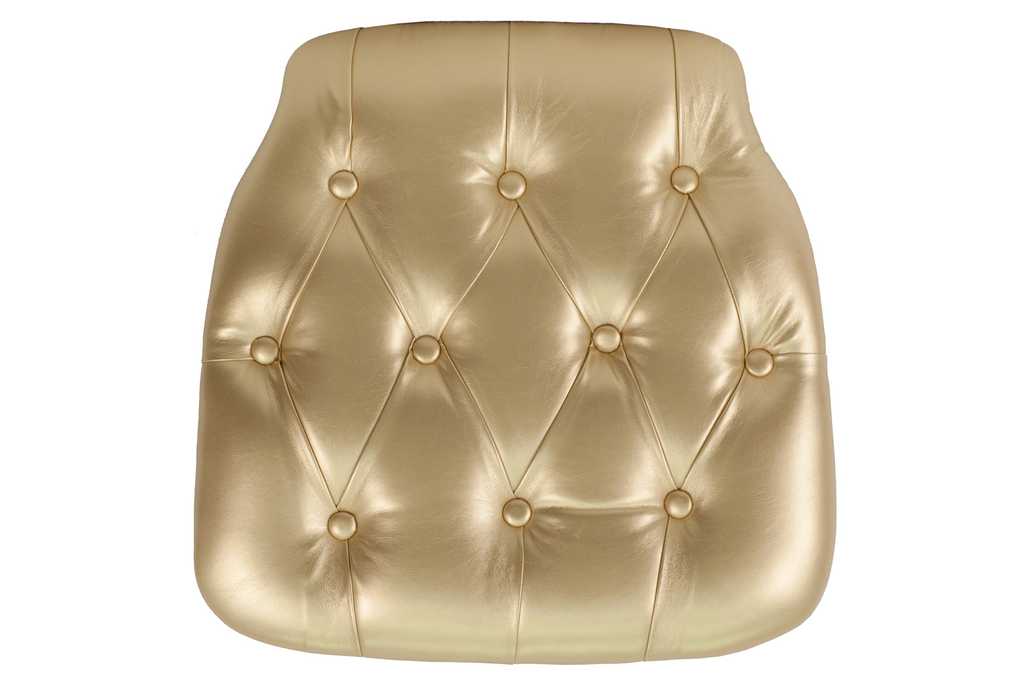 BLNK - Louise Vinyl Hard Tufted Chiavari Chair Cushion