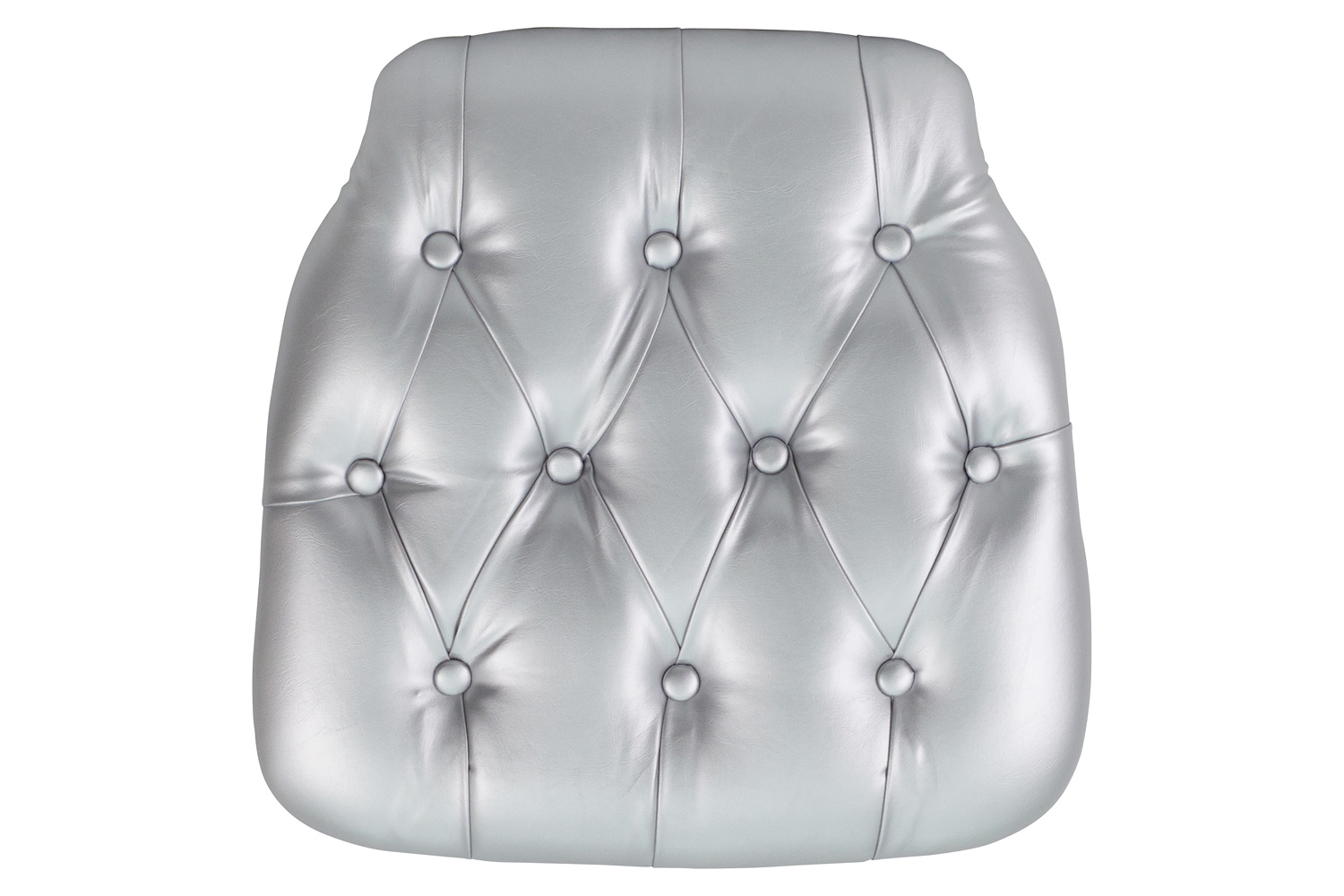BLNK - Louise Vinyl Hard Tufted Chiavari Chair Cushion