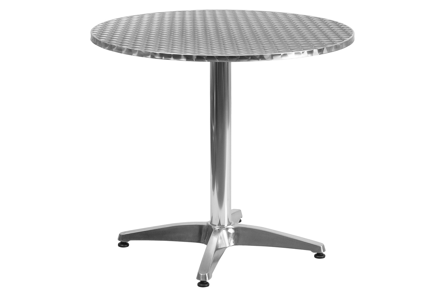 BLNK - Mellie Round Aluminum Indoor-Outdoor Table with Base