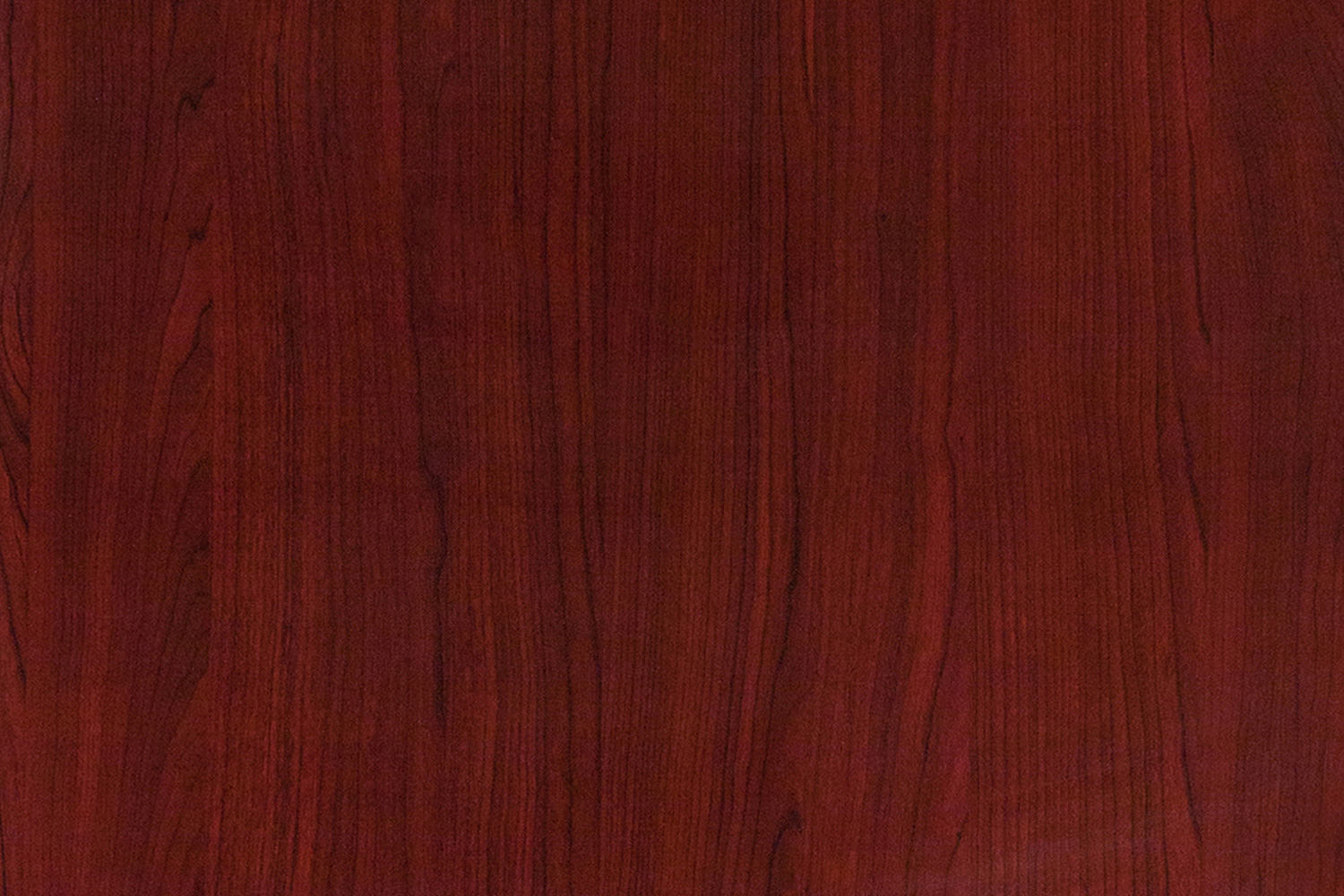 BLNK Glenbrook Rectangular Resin High-Gloss Table Top with 2" Thick Edge - Mahogany, 30"W x 60"L