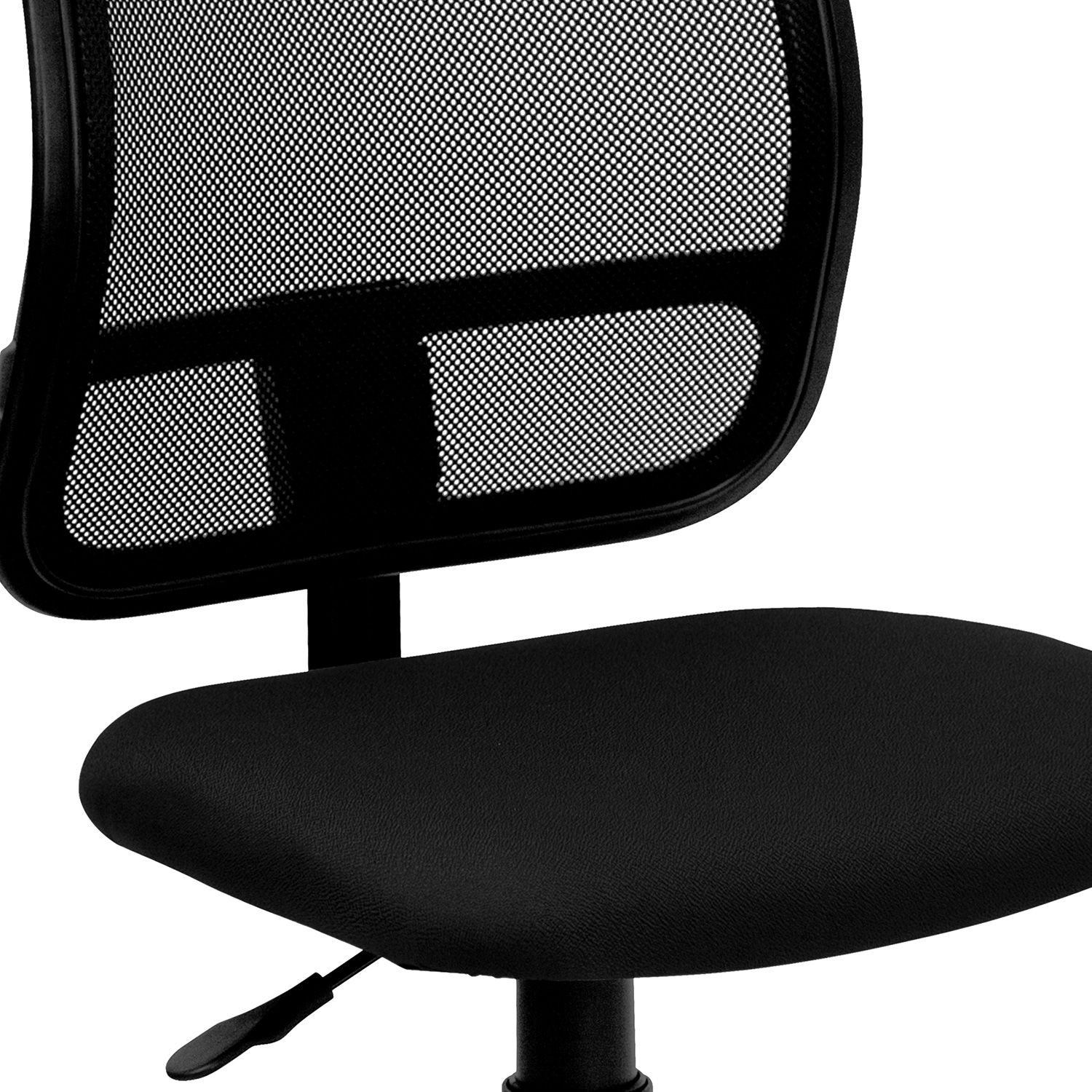 BLNK Alber Mid-Back Mesh Swivel Task Office Chair - Black