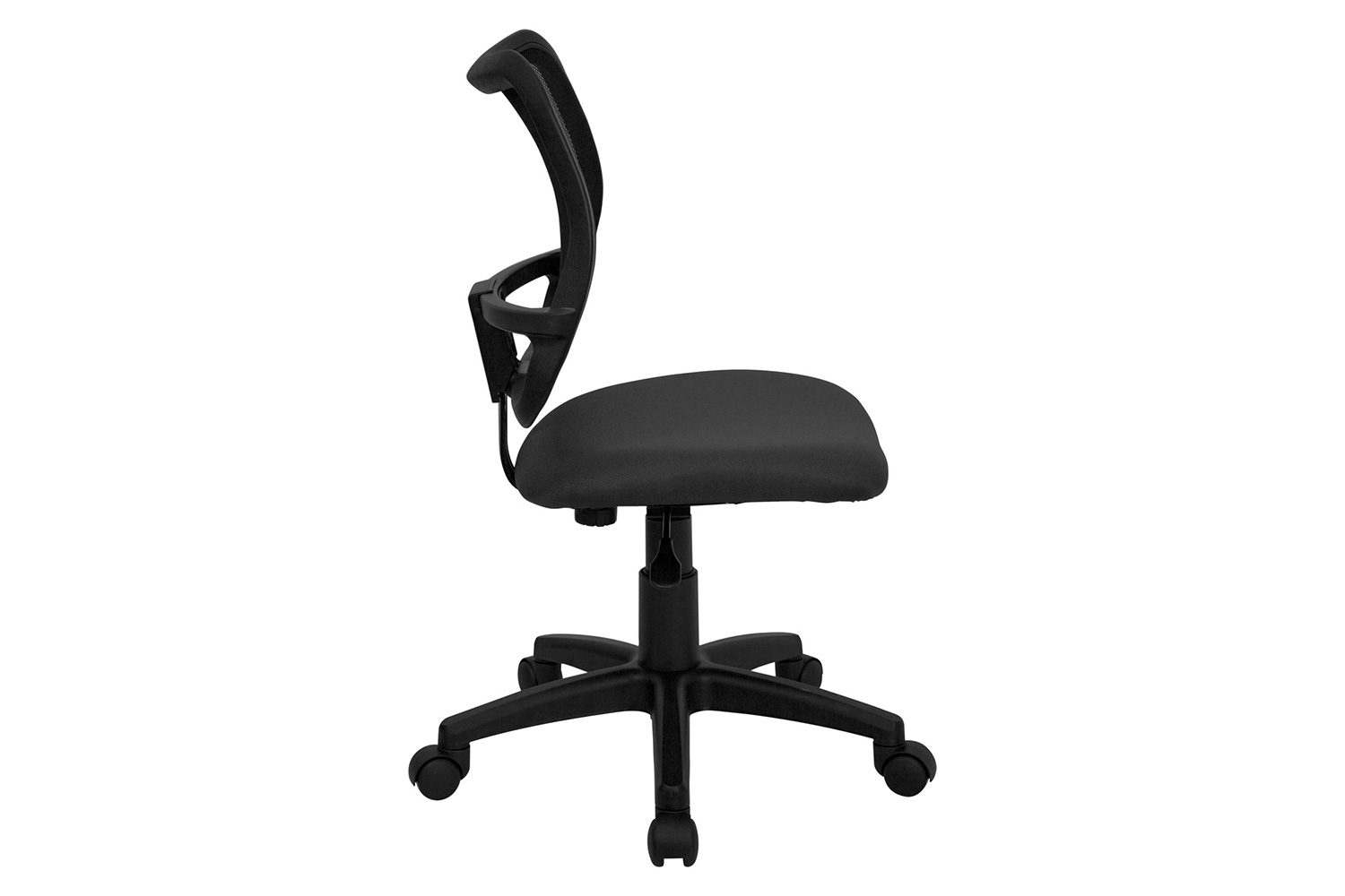 BLNK Alber Mid-Back Mesh Swivel Task Office Chair - Gray