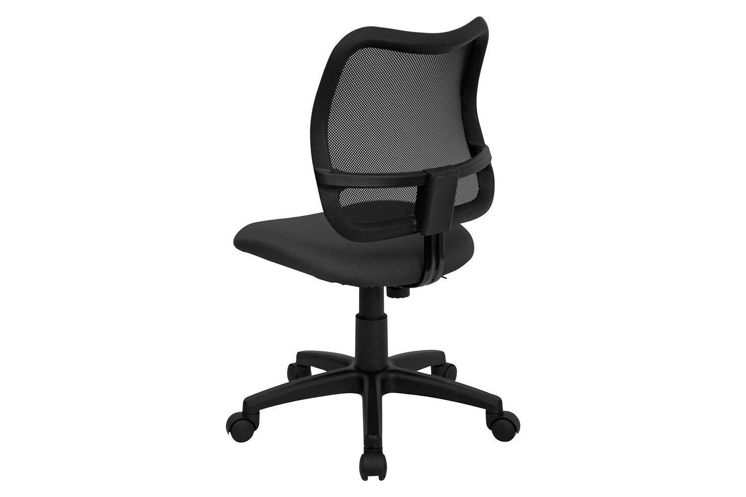 BLNK Alber Mid-Back Mesh Swivel Task Office Chair - Gray
