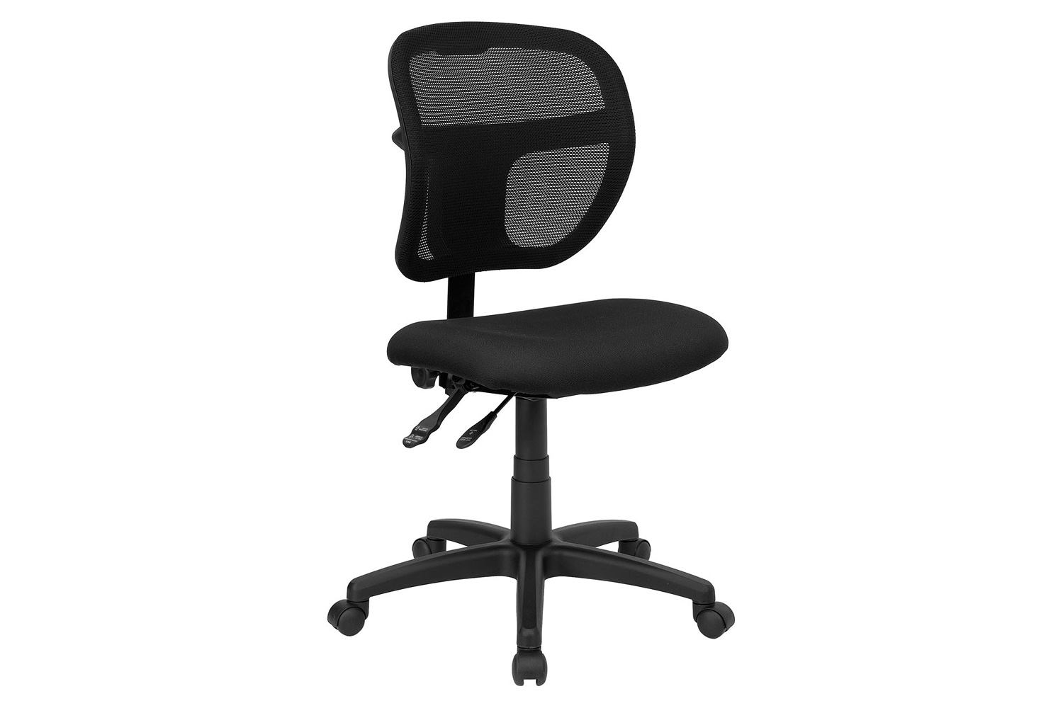 BLNK - Pellen Mid-Back Mesh Swivel Task Office Chair with Back Height Adjustment