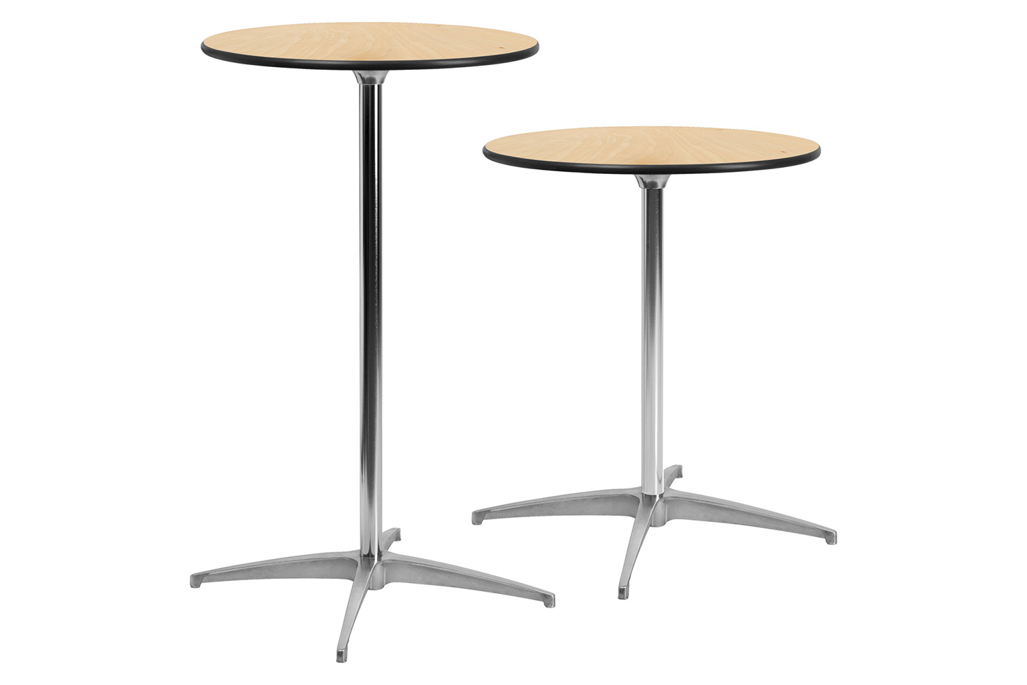BLNK Lars Round Wood Cocktail Table - 24"D