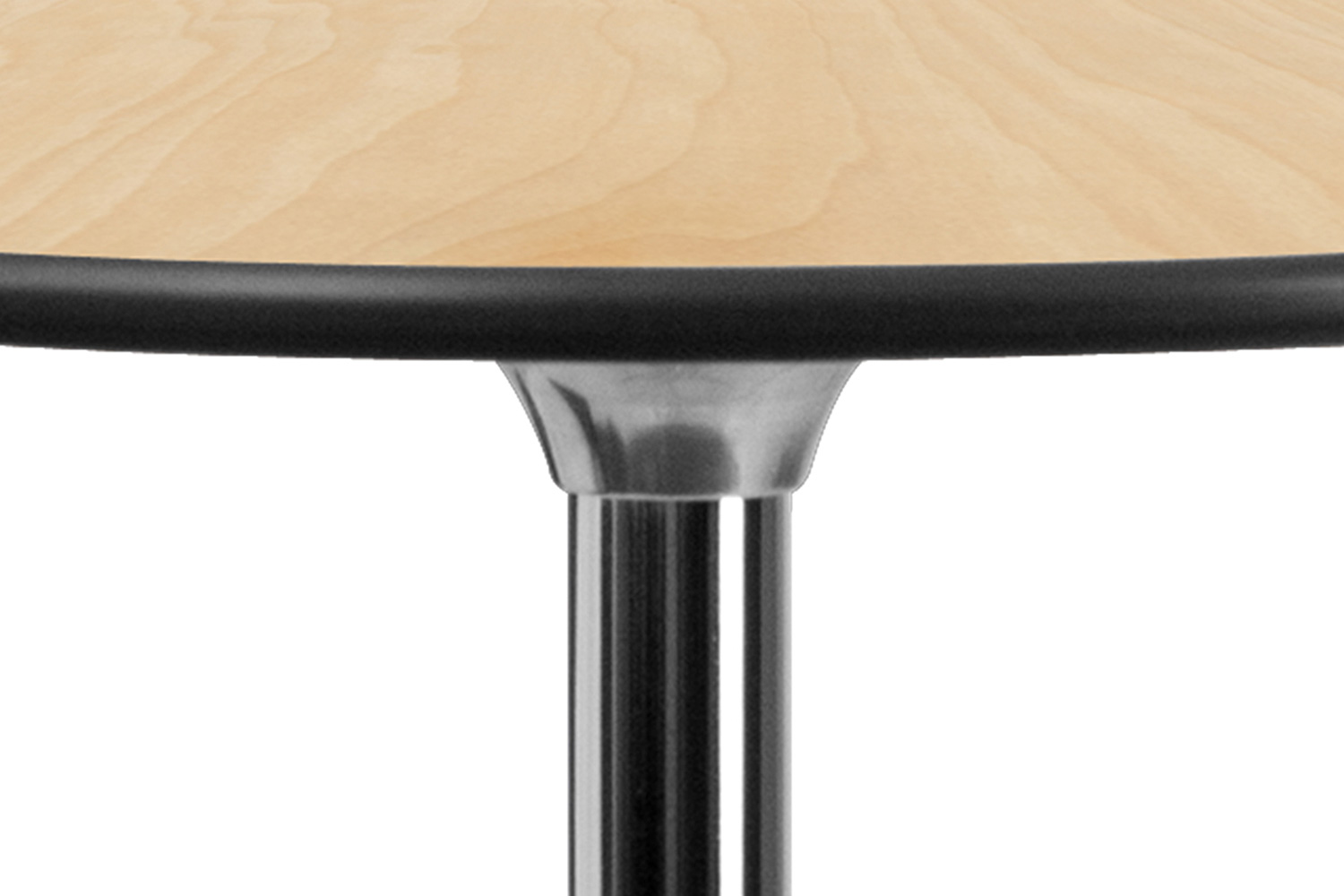 BLNK Lars Round Wood Cocktail Table - 24"D