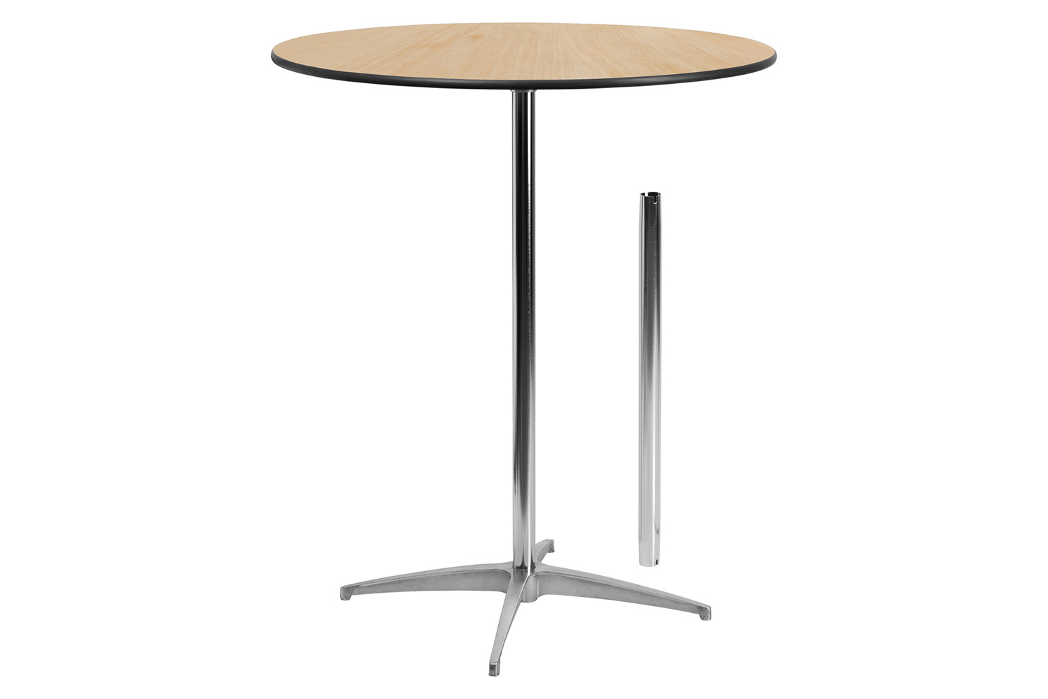 BLNK Lars Round Wood Cocktail Table - 36"D