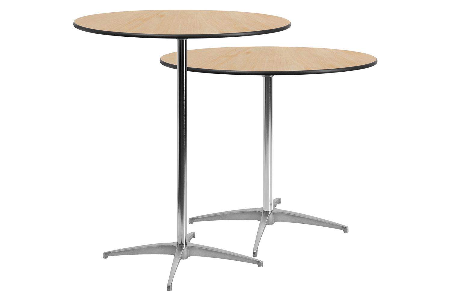 BLNK Lars Round Wood Cocktail Table - 36"D