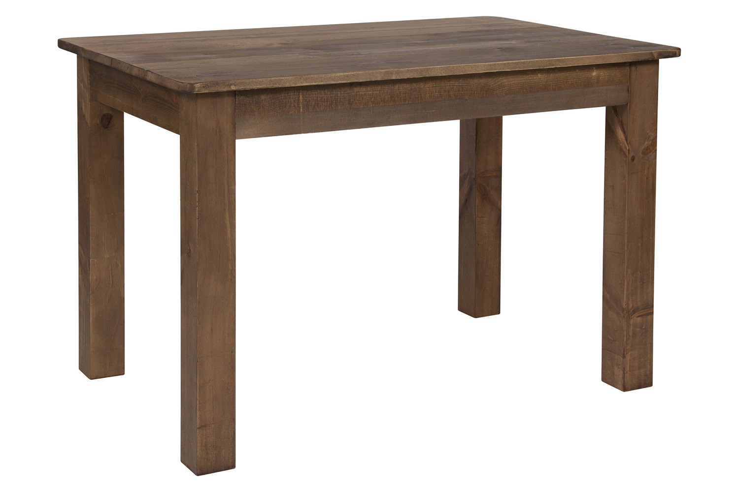 BLNK - HERCULES Rectangular Antique Rustic Solid Pine Farm Dining Table