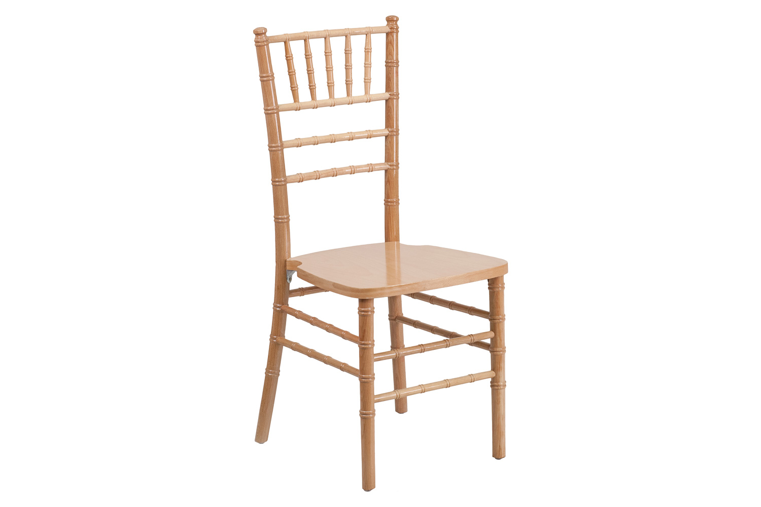 BLNK HERCULES Series Wood Chiavari Chair - Natural