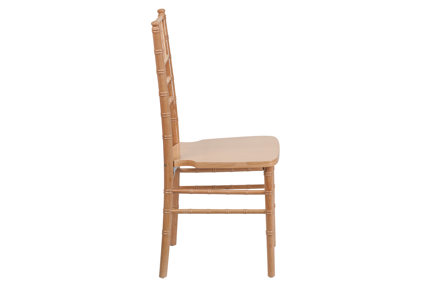 BLNK HERCULES Series Wood Chiavari Chair - Natural