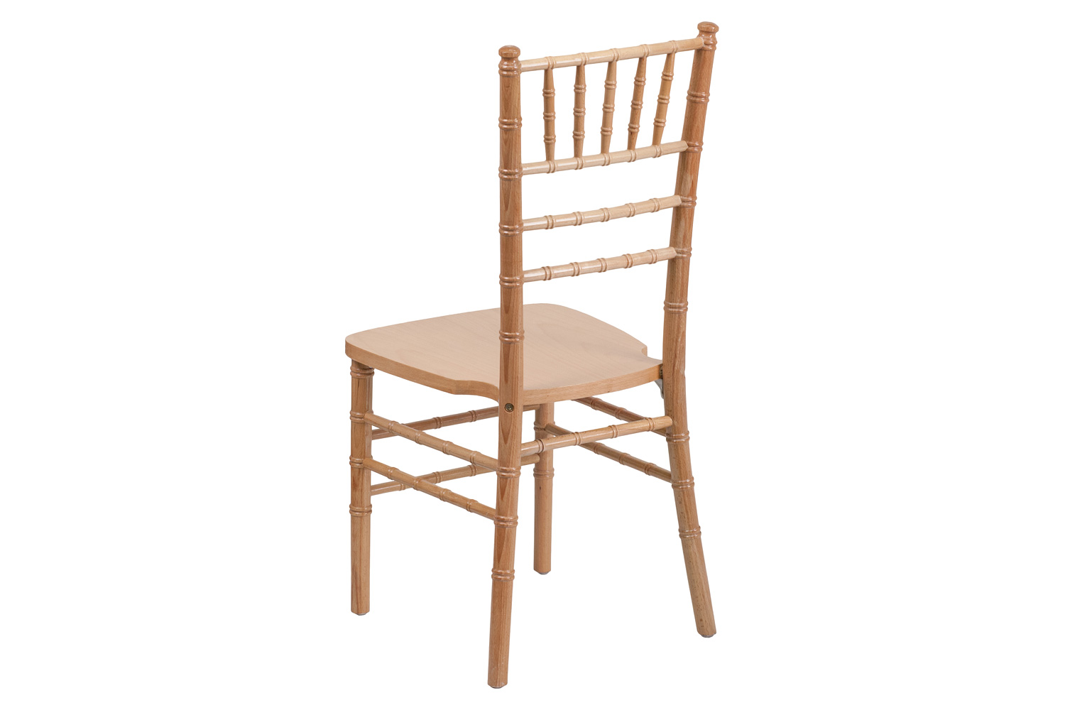 BLNK HERCULES Series Wood Chiavari Chair - Natural