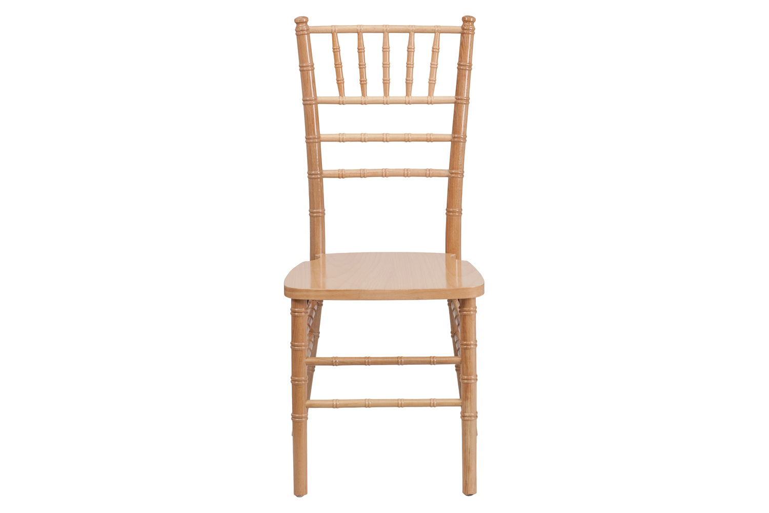 BLNK HERCULES Series Wood Chiavari Chair - Natural