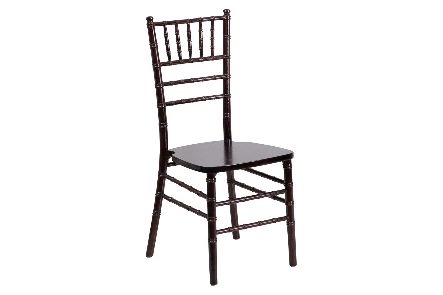 BLNK HERCULES Series Wood Chiavari Chair - Walnut