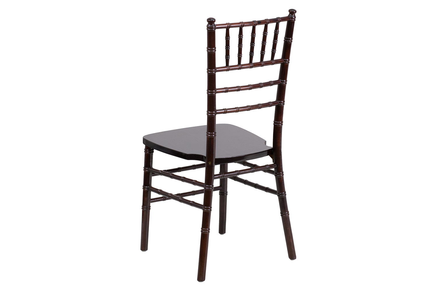 BLNK HERCULES Series Wood Chiavari Chair - Walnut