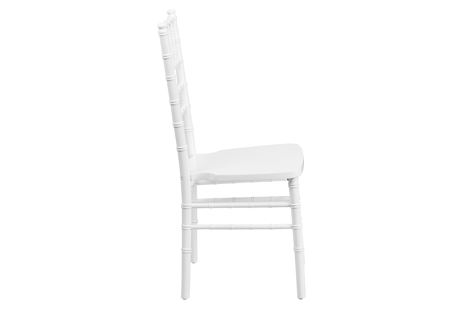 BLNK HERCULES Series Wood Chiavari Chair - White