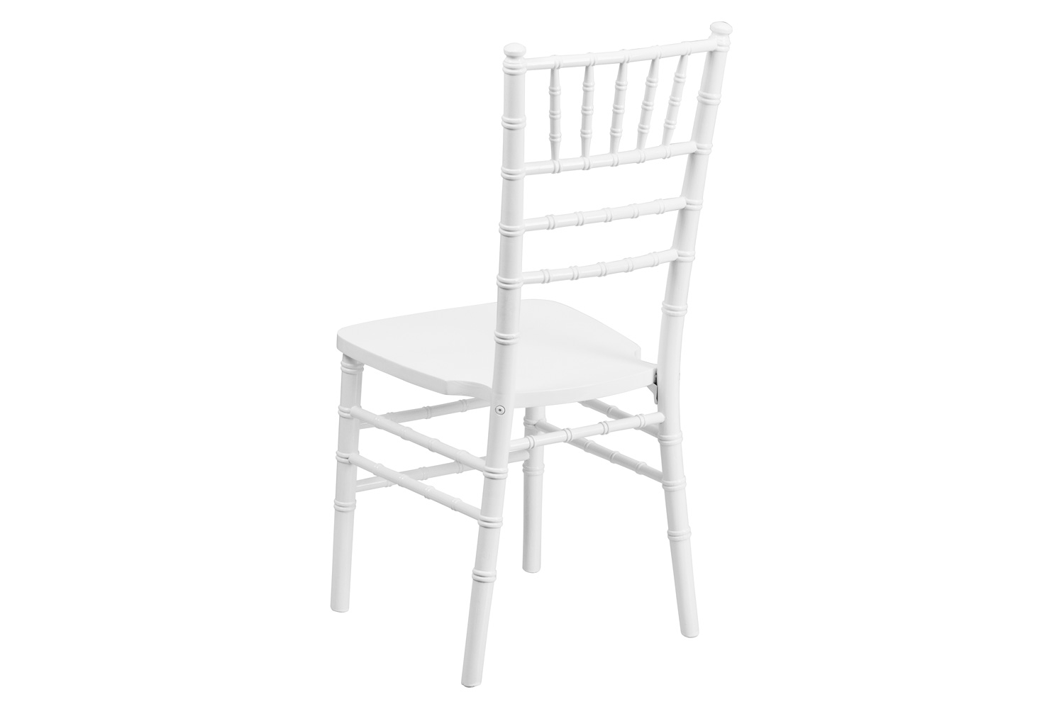 BLNK HERCULES Series Wood Chiavari Chair - White
