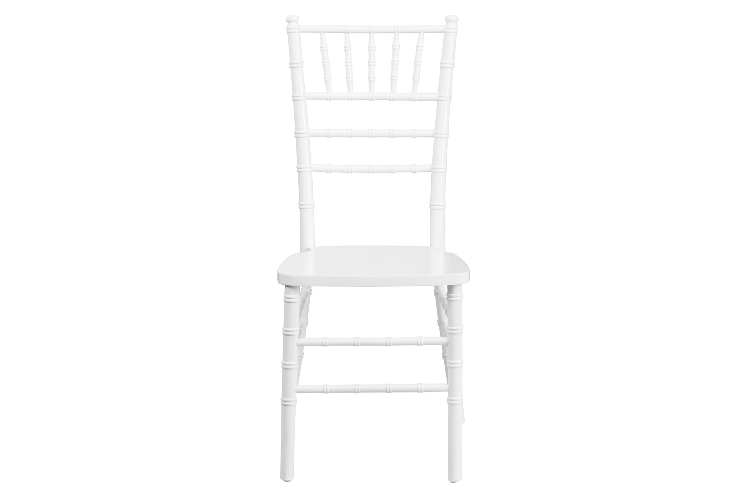 BLNK HERCULES Series Wood Chiavari Chair - White