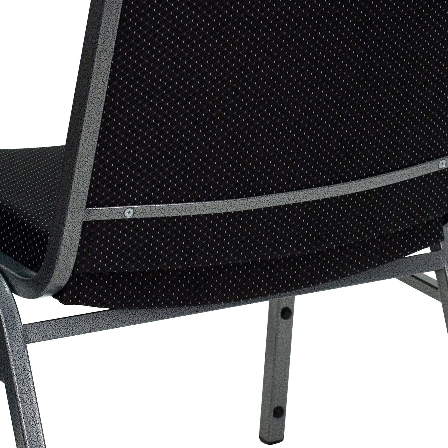 BLNK HERCULES Series Fabric Stack Chair - Black