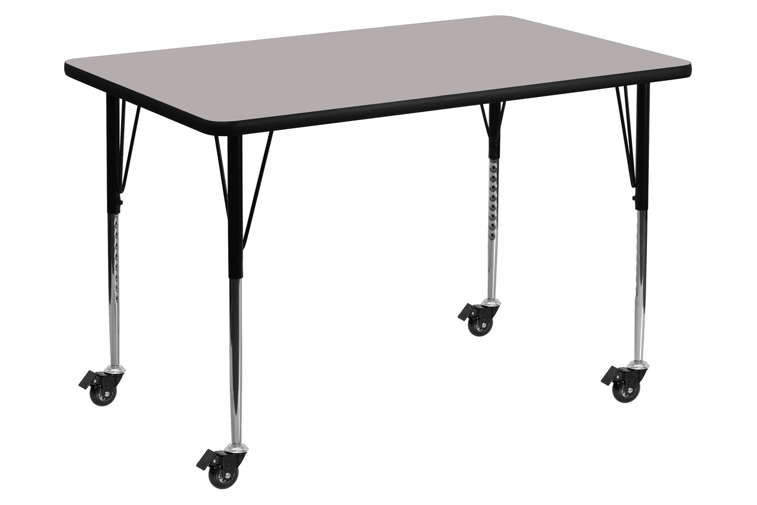 BLNK - Wren Mobile Rectangular HP Laminate Activity Table