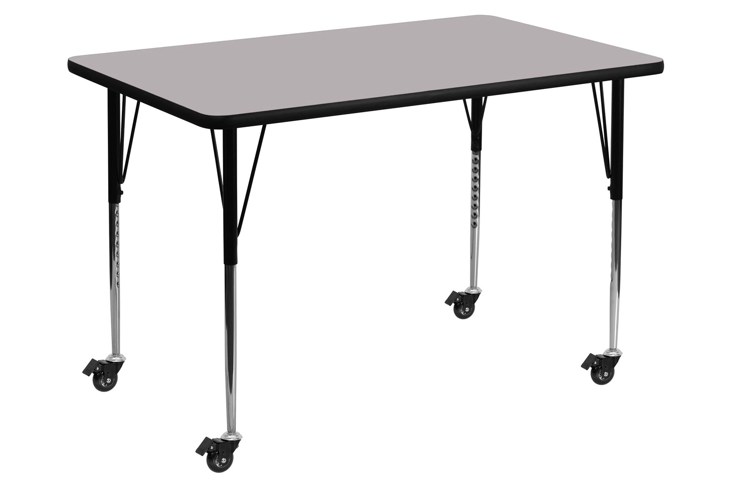 BLNK - Wren Mobile Rectangular Thermal Laminate Activity Table