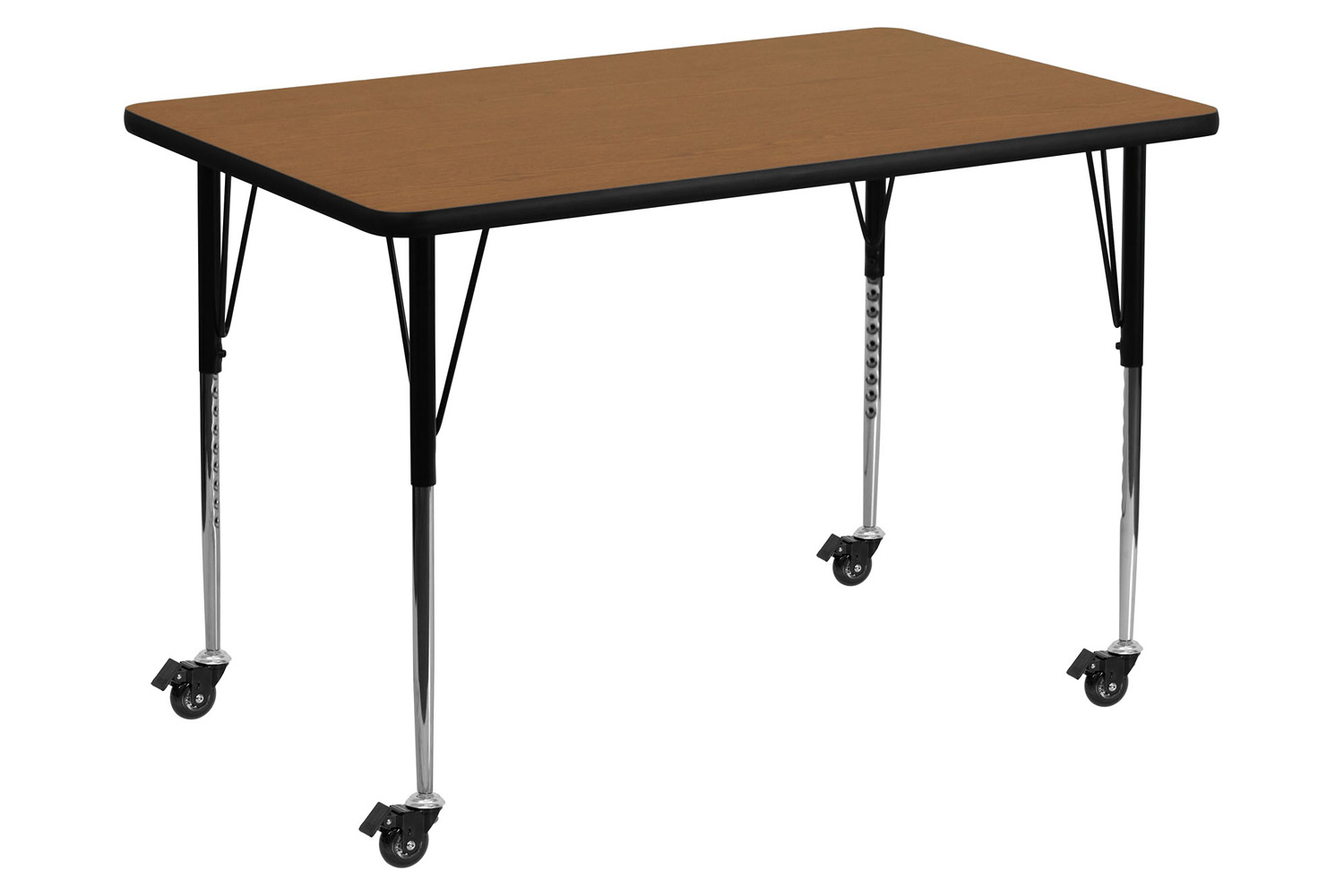 BLNK - Wren Mobile Rectangular Thermal Laminate Activity Table