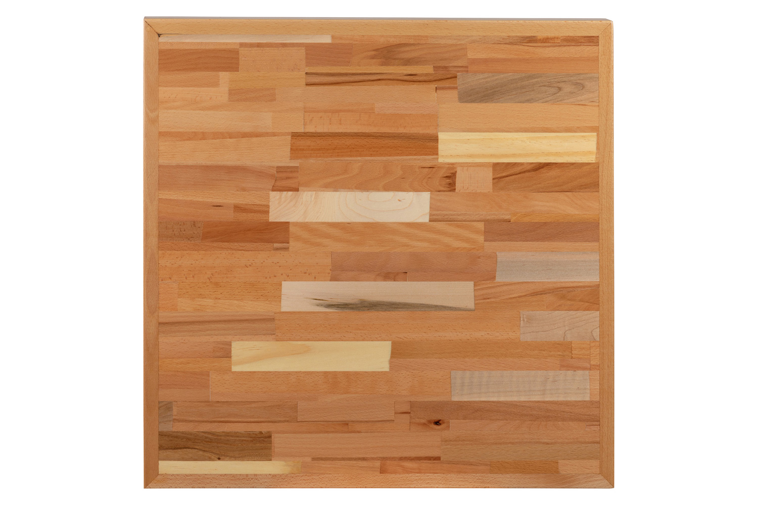 BLNK Mayfair Square Butcher Block Style Table Top - 24"W