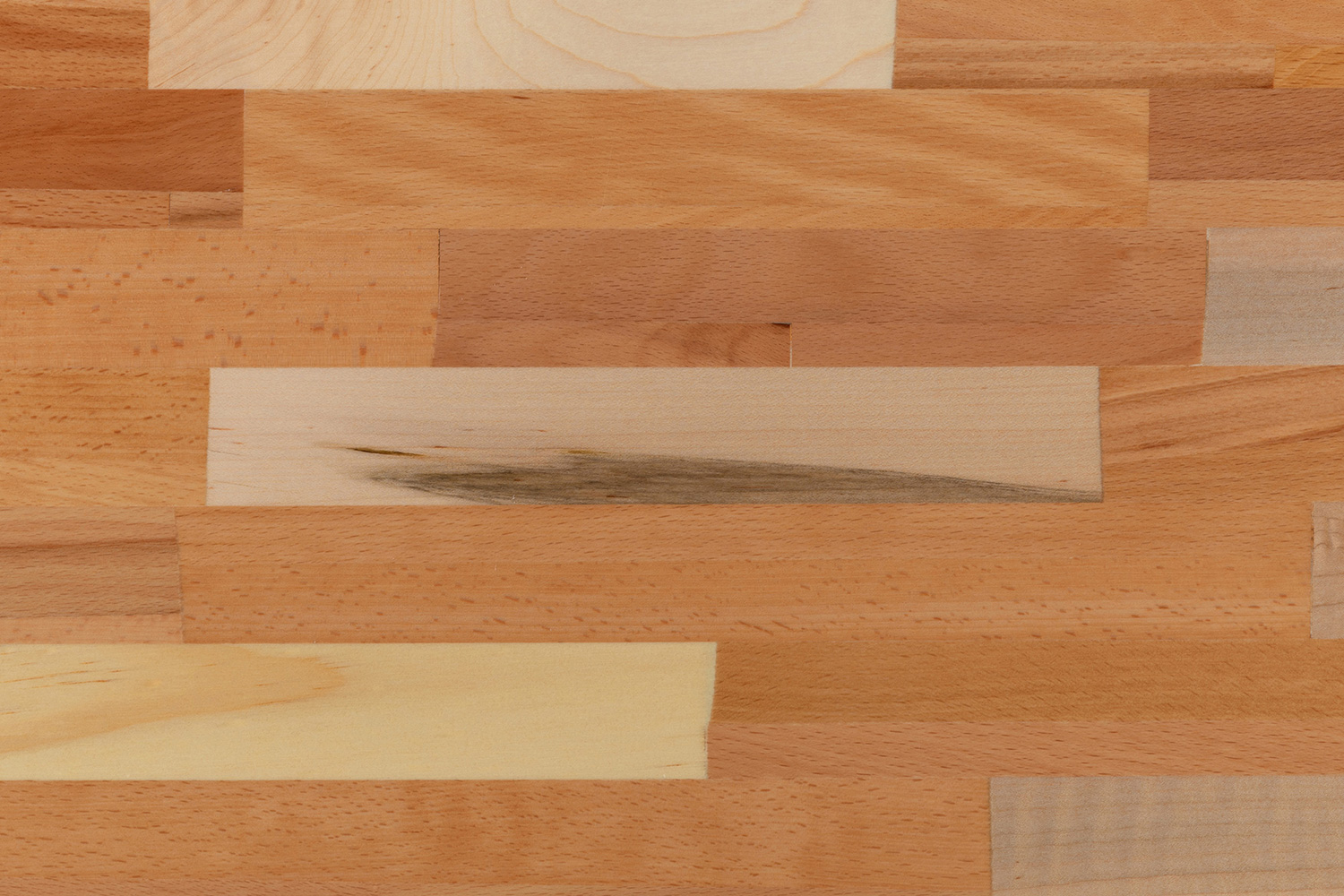 BLNK Mayfair Square Butcher Block Style Table Top - 24"W