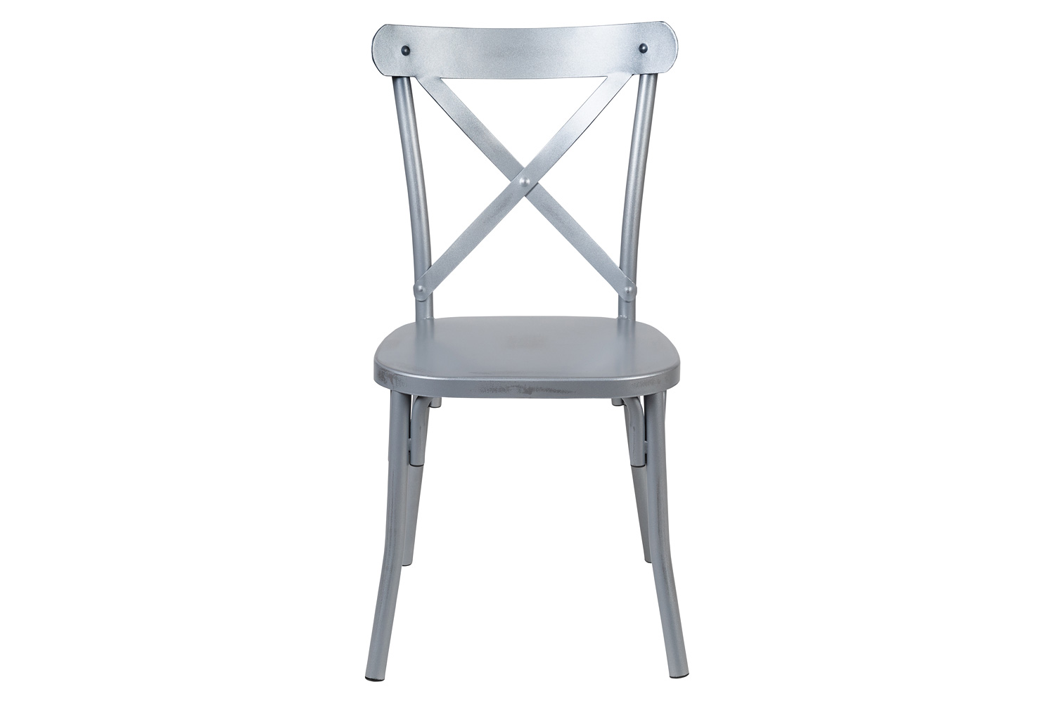 BLNK - Metal Cross Back Dining Chair