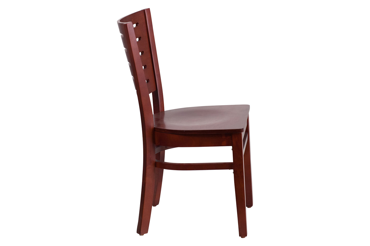 BLNK - Darby Series Wood Slat Back Restaurant Chair