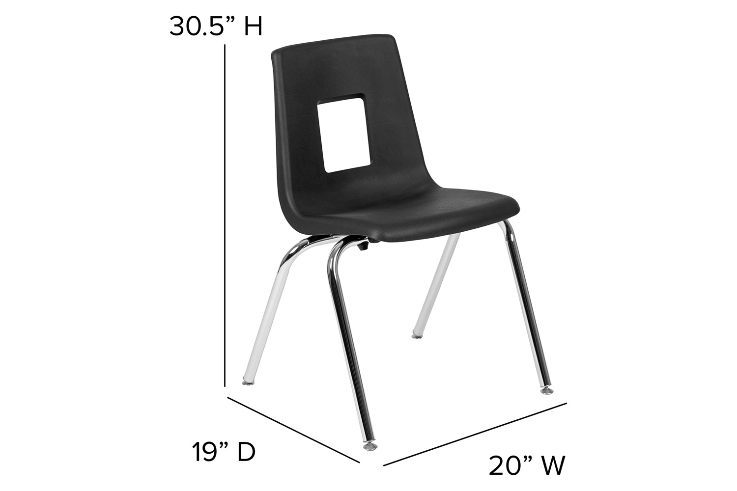 BLNK Emmy Mobile Circle Thermal Laminate Wave Flexible Activity Table Set - Oak, 60"D, with 18" Student Stack Chairs