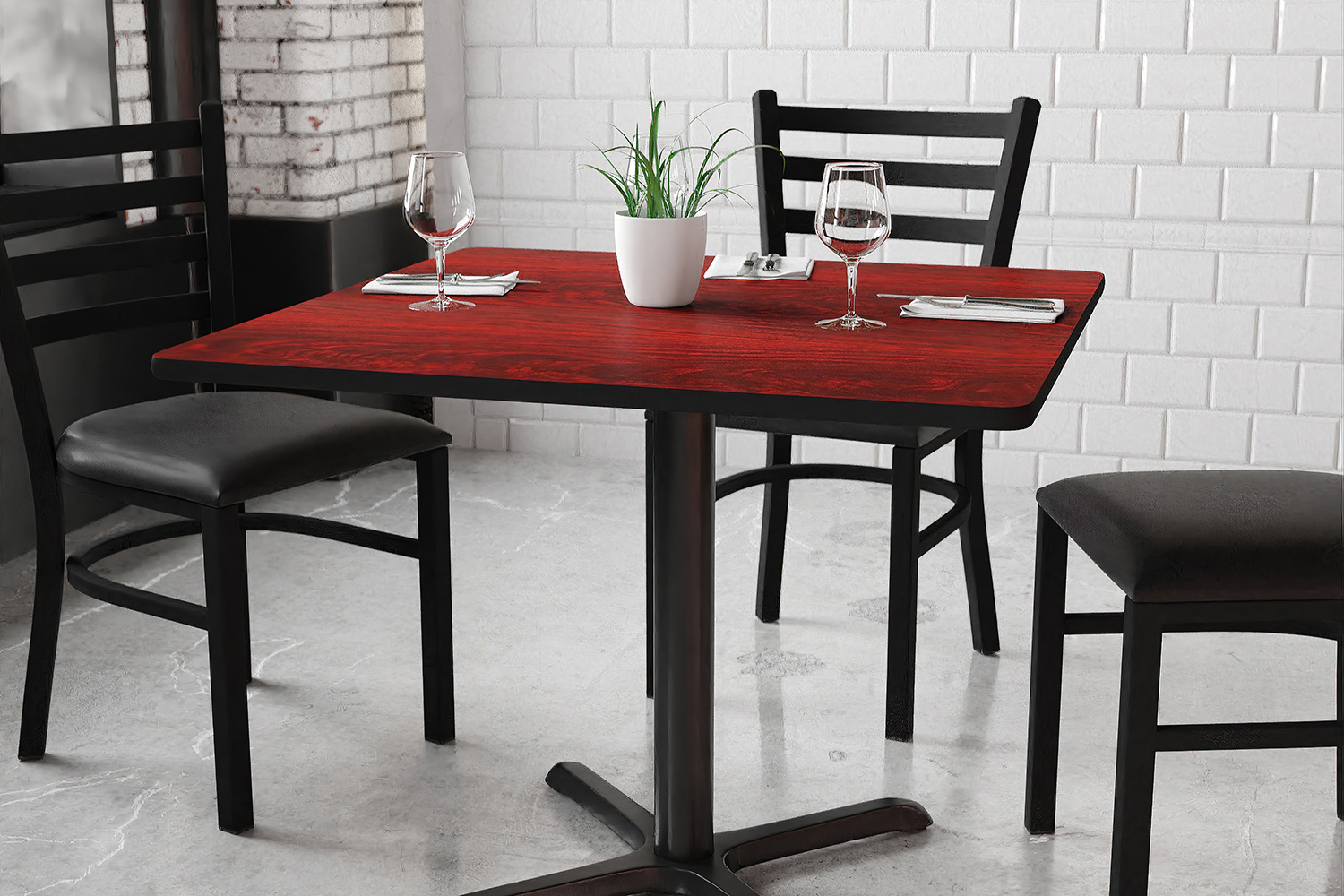 BLNK - Square Table with 30'' x 30'' Base
