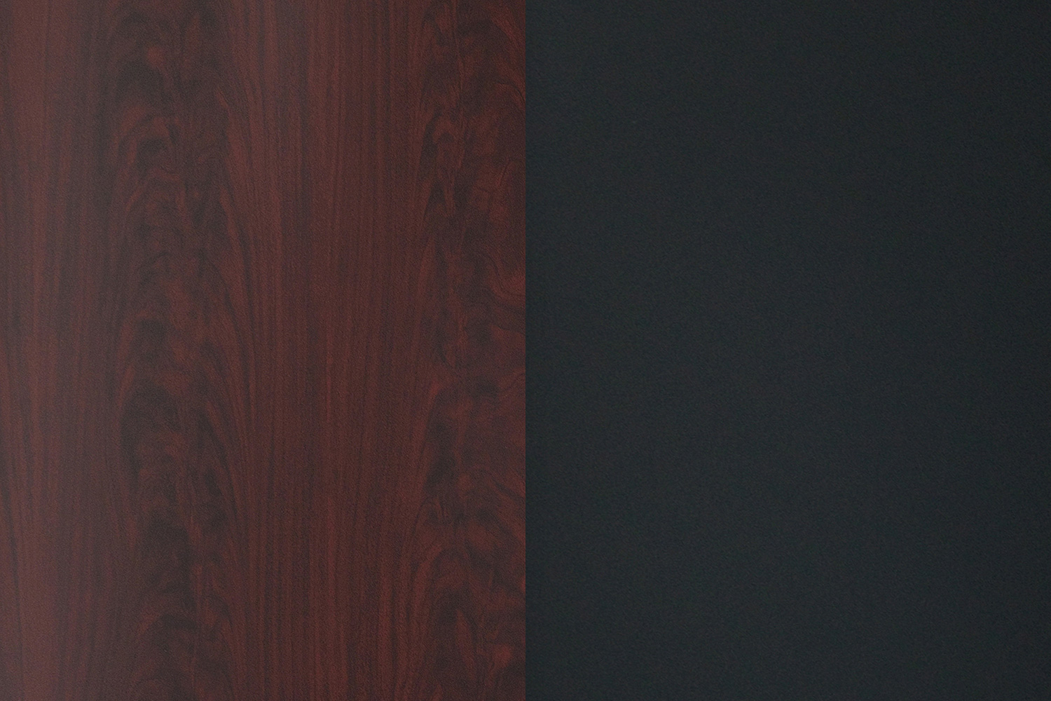BLNK Glenbrook Square Laminate Reversible Table Top - Black or Mahogany, 24"W