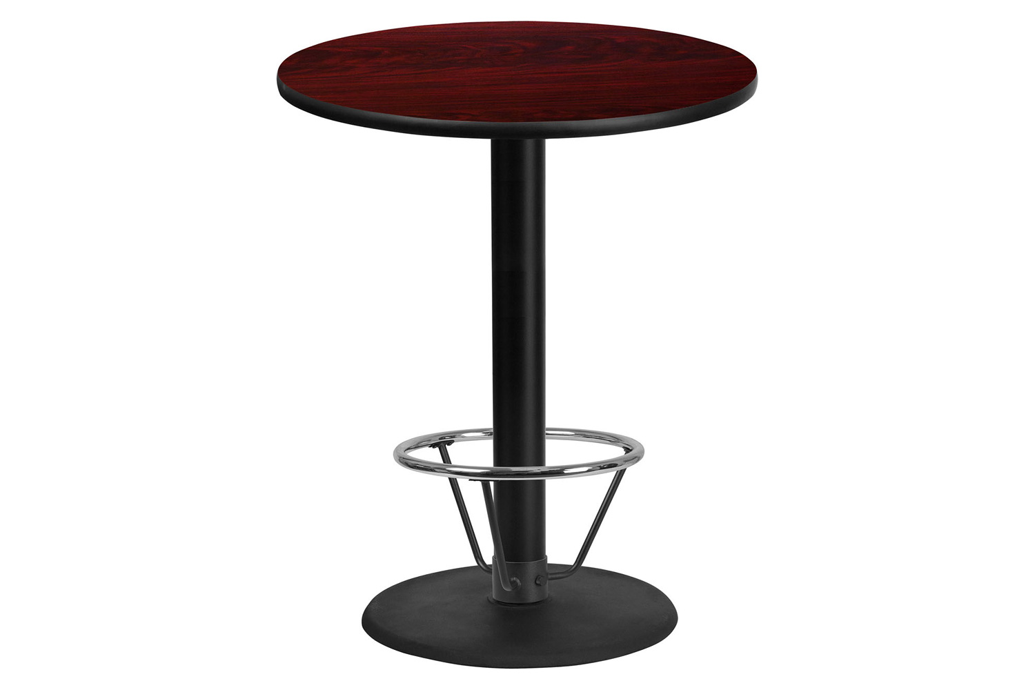 BLNK - Round Bar Height Table with 24'' Round Base