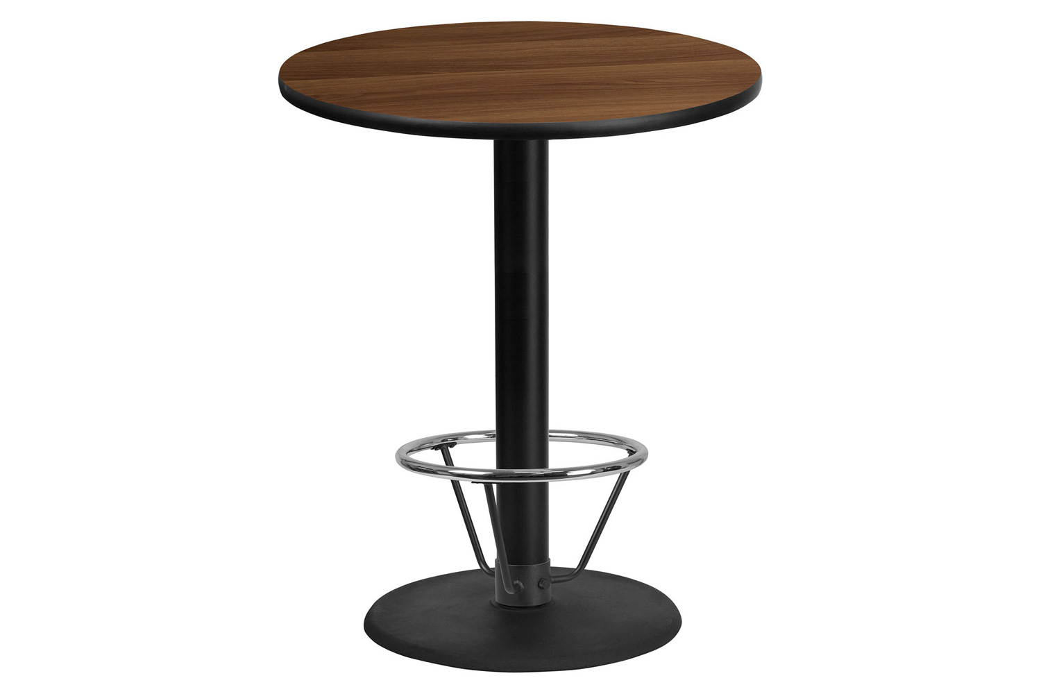 BLNK - Round Bar Height Table with 24'' Round Base