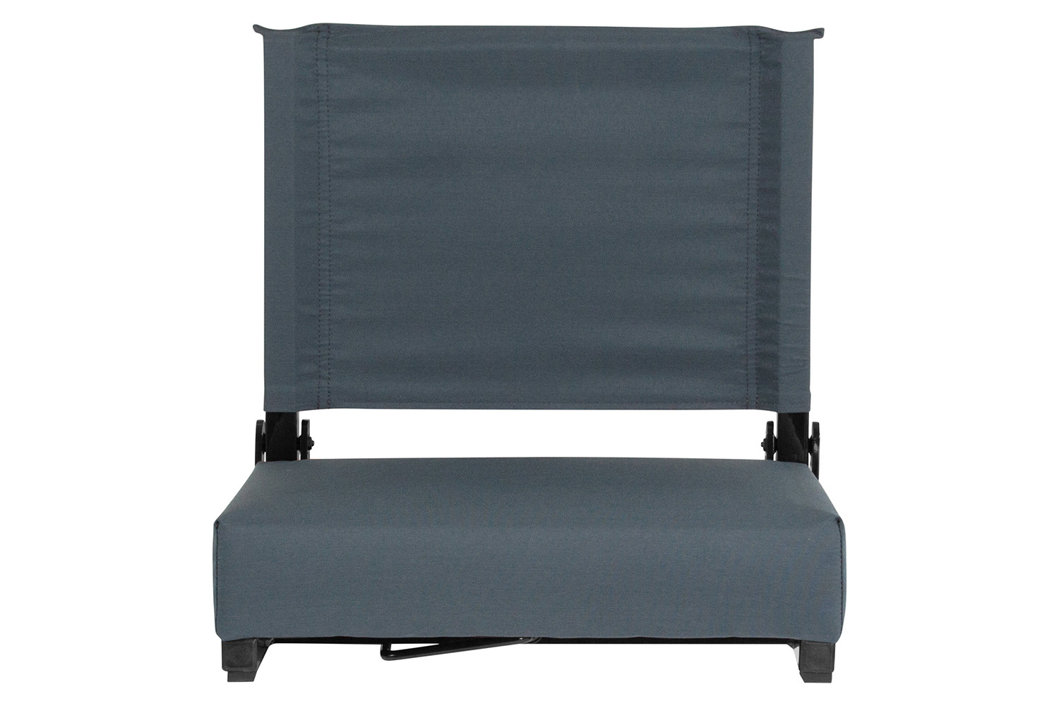 BLNK Grandstand Comfort Lightweight Stadium Chair with Handle and Ultra-Padded Seat - Dark Blue