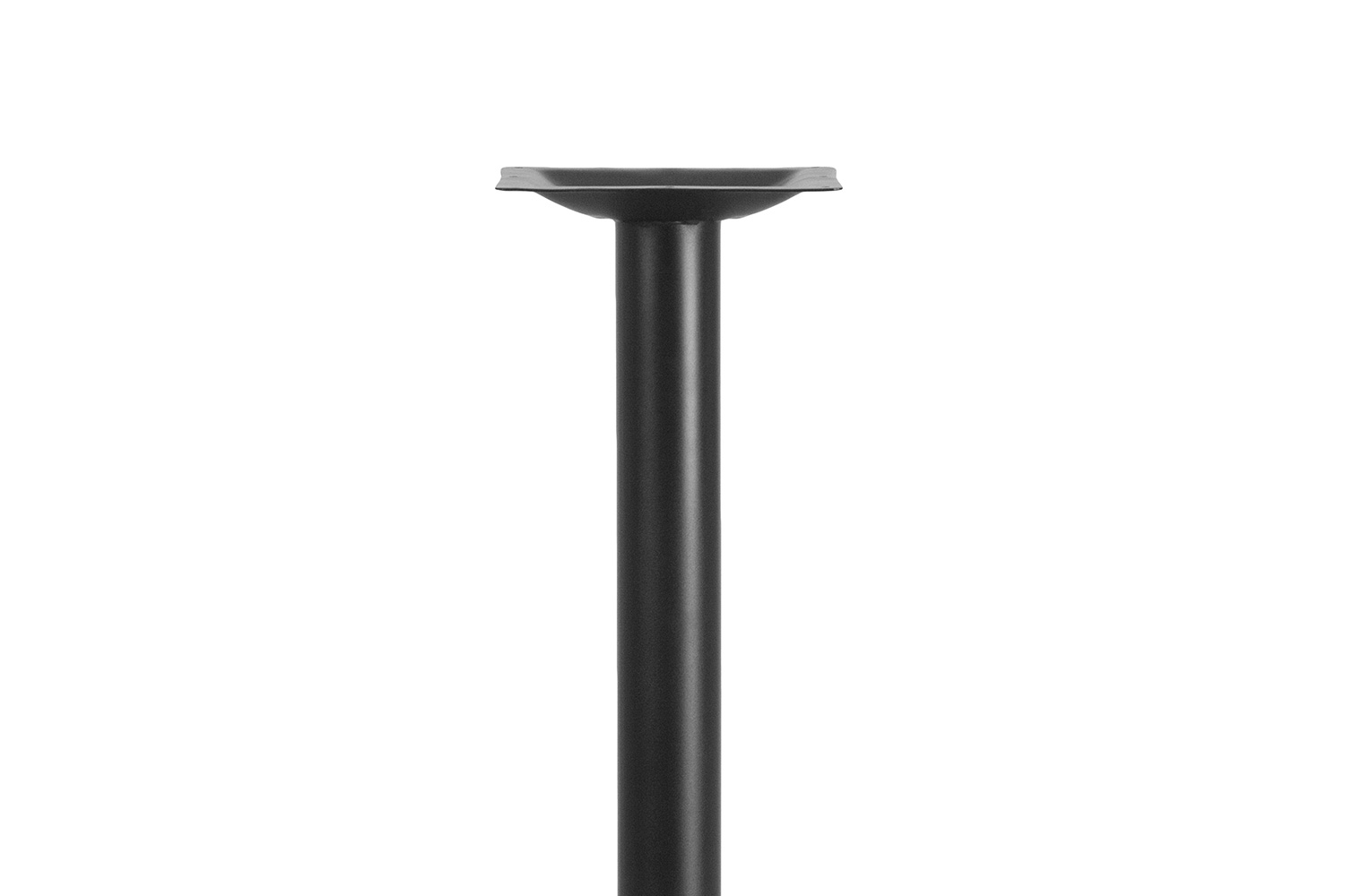 BLNK Beverly Restaurant Table X-Base with Table Height Column - 22"W x 22"L