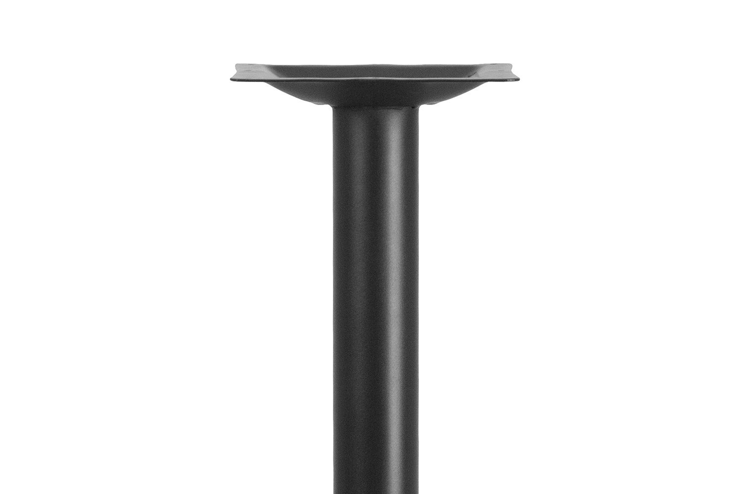 BLNK Beverly Restaurant Table X-Base with Table Height Column - 23.75"W x 30"L