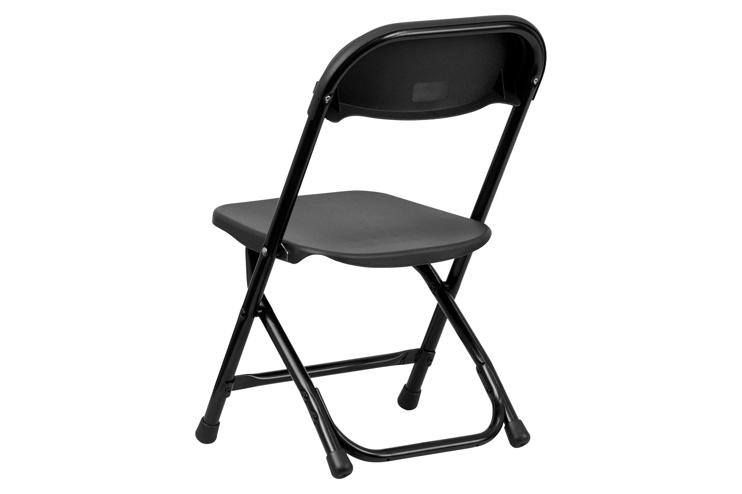 BLNK Timmy Kids Plastic Folding Chair - Black