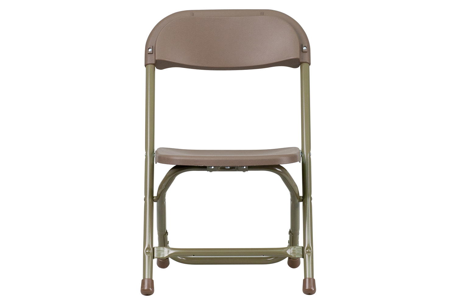 BLNK Timmy Kids Plastic Folding Chair - Brown