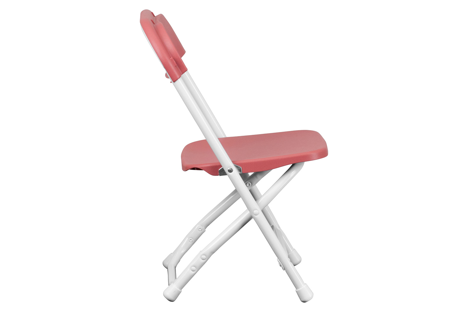 BLNK Timmy Kids Plastic Folding Chair - Burgundy