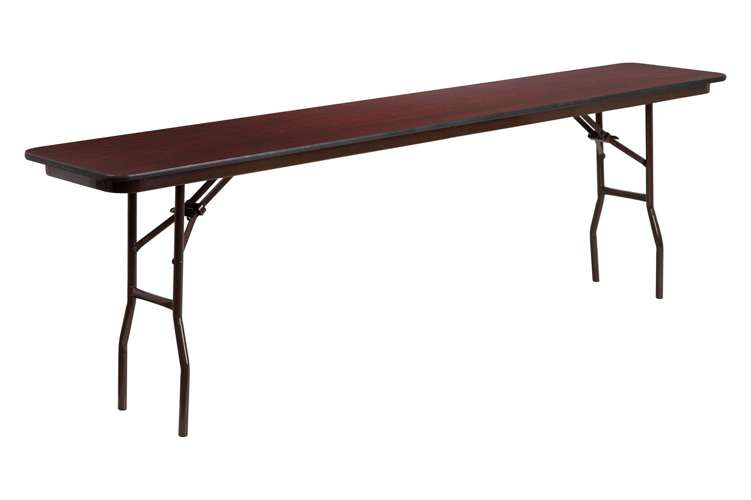 BLNK - Floyd Mahogany HP Laminate Folding Training Table