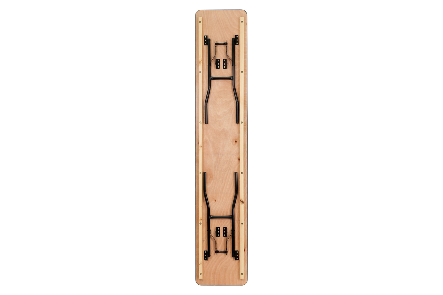BLNK Gael Rectangular Wood Folding Training - 8'L