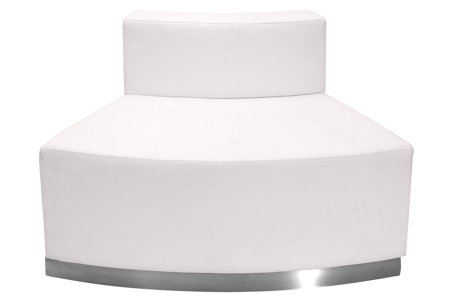 BLNK HERCULES Alon Series LeatherSoft Reception Configuration 15 Pieces - Melrose White