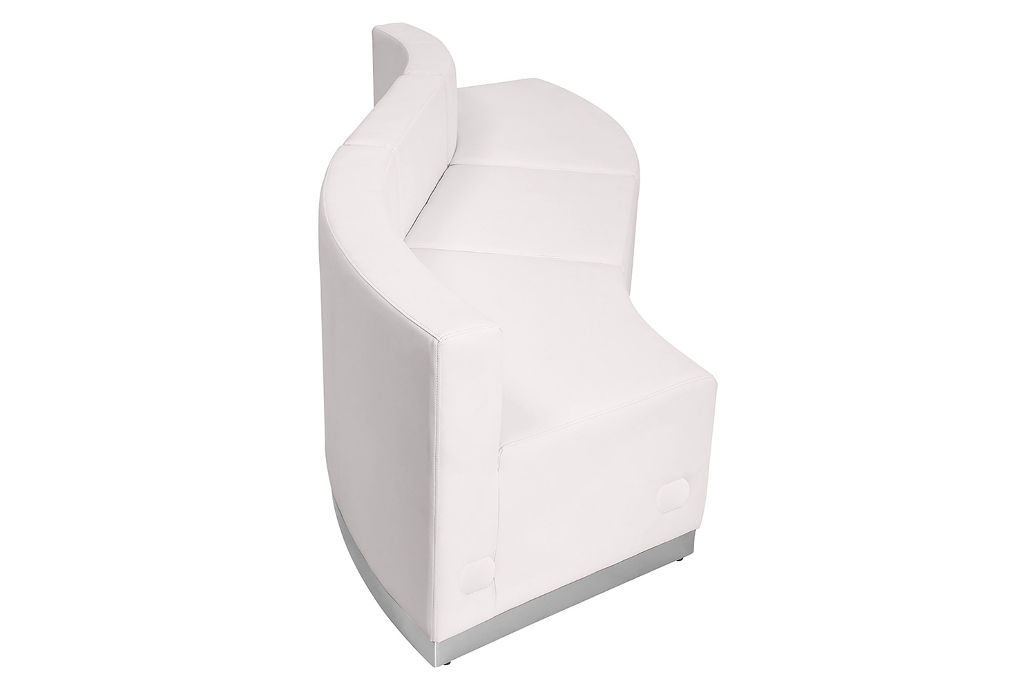 BLNK HERCULES Alon Series Set 10 LeatherSoft Reception Configuration 3 Pieces - Melrose White