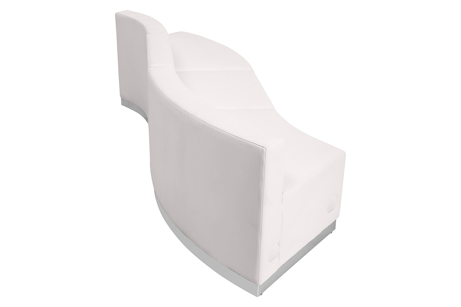 BLNK HERCULES Alon Series Set 10 LeatherSoft Reception Configuration 3 Pieces - Melrose White