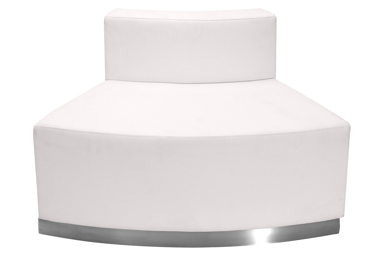 BLNK HERCULES Alon Series Set 11 LeatherSoft Reception Configuration 3 Pieces - Melrose White
